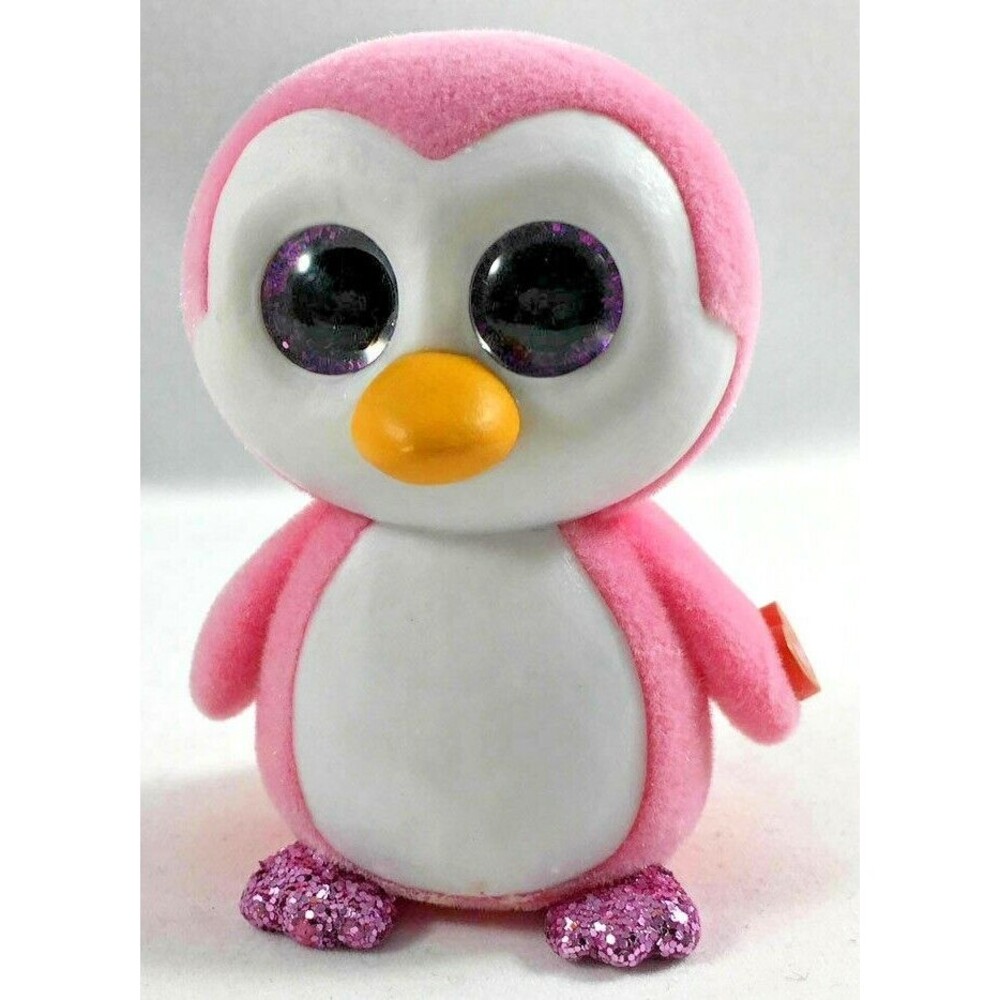 TY Beanie Boos Mini Boo GLIDER Pink Penguin Series 3 Collectible Figure (2 INCH)